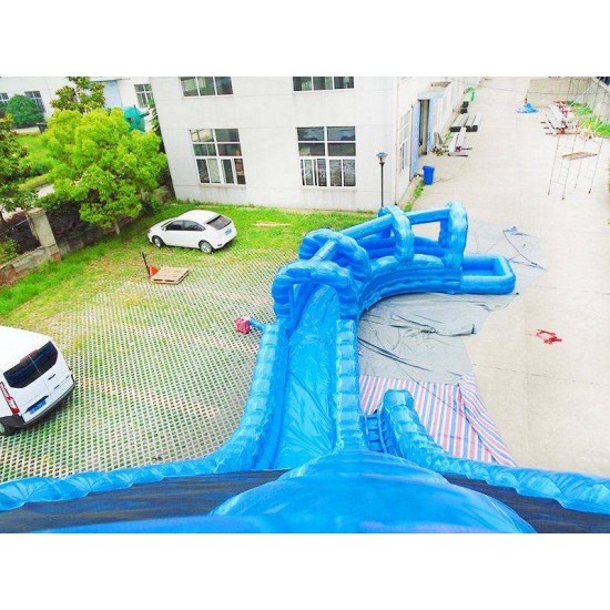 The Twister With Curve Water Slide