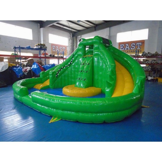 Crocodile Isle Inflatable Water Park And Slide