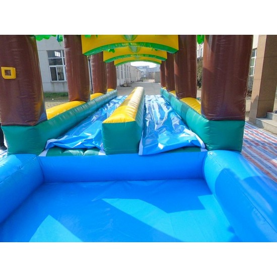 Hawaiian Slip And Slide Double Lane W Pool