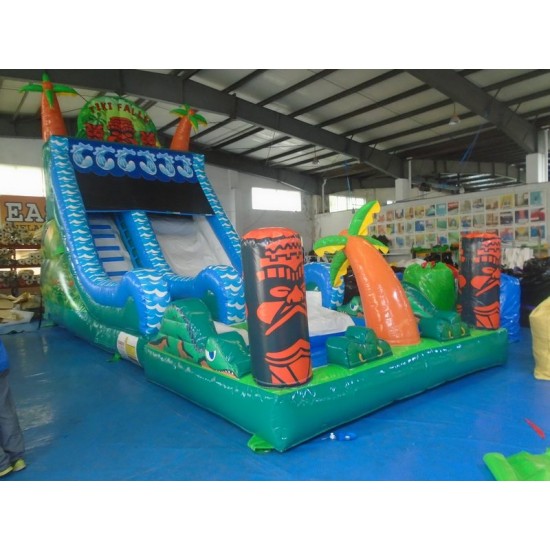 20FT Inflatable Tiki Falls Slide