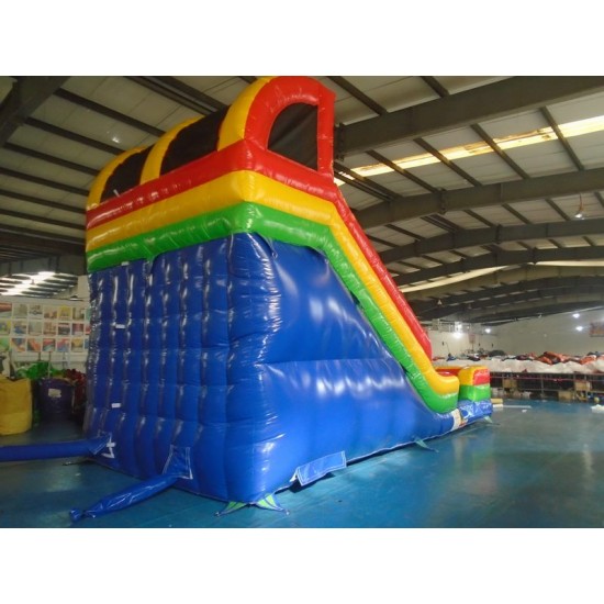 Inflatable Single Lane Dry Slide