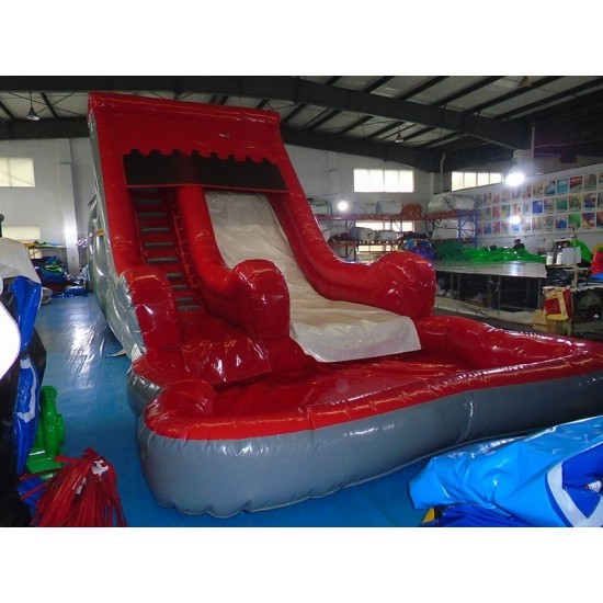 Volcano Slide With Detachable Pool