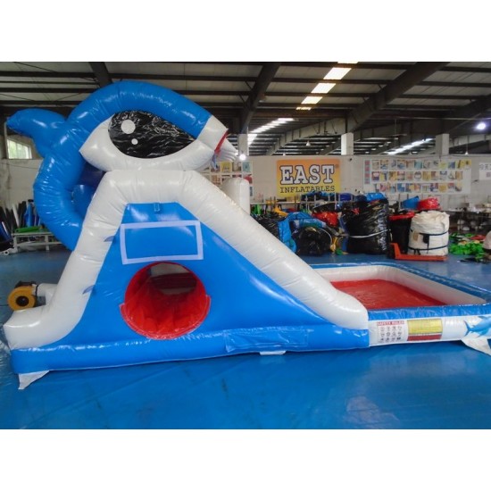 Inflatable Shark Water Slide